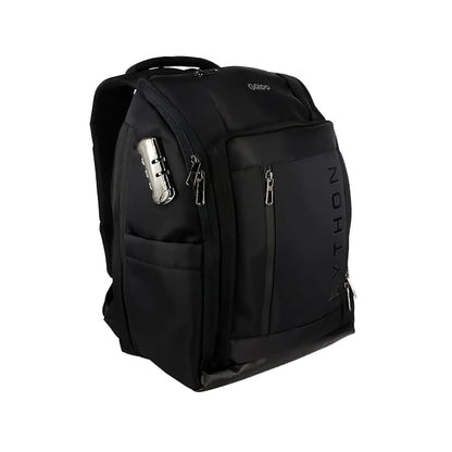 PB14 | GRIPP Python Backpack upto 16" for Laptop and MacBook anti theft design  (Black)