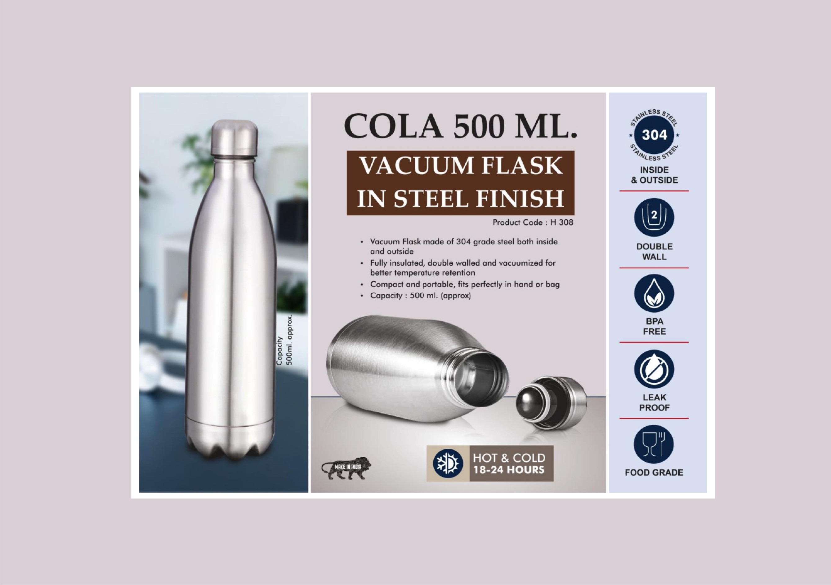 STEEL BOTTLE