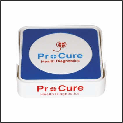 plastic tea-coaster