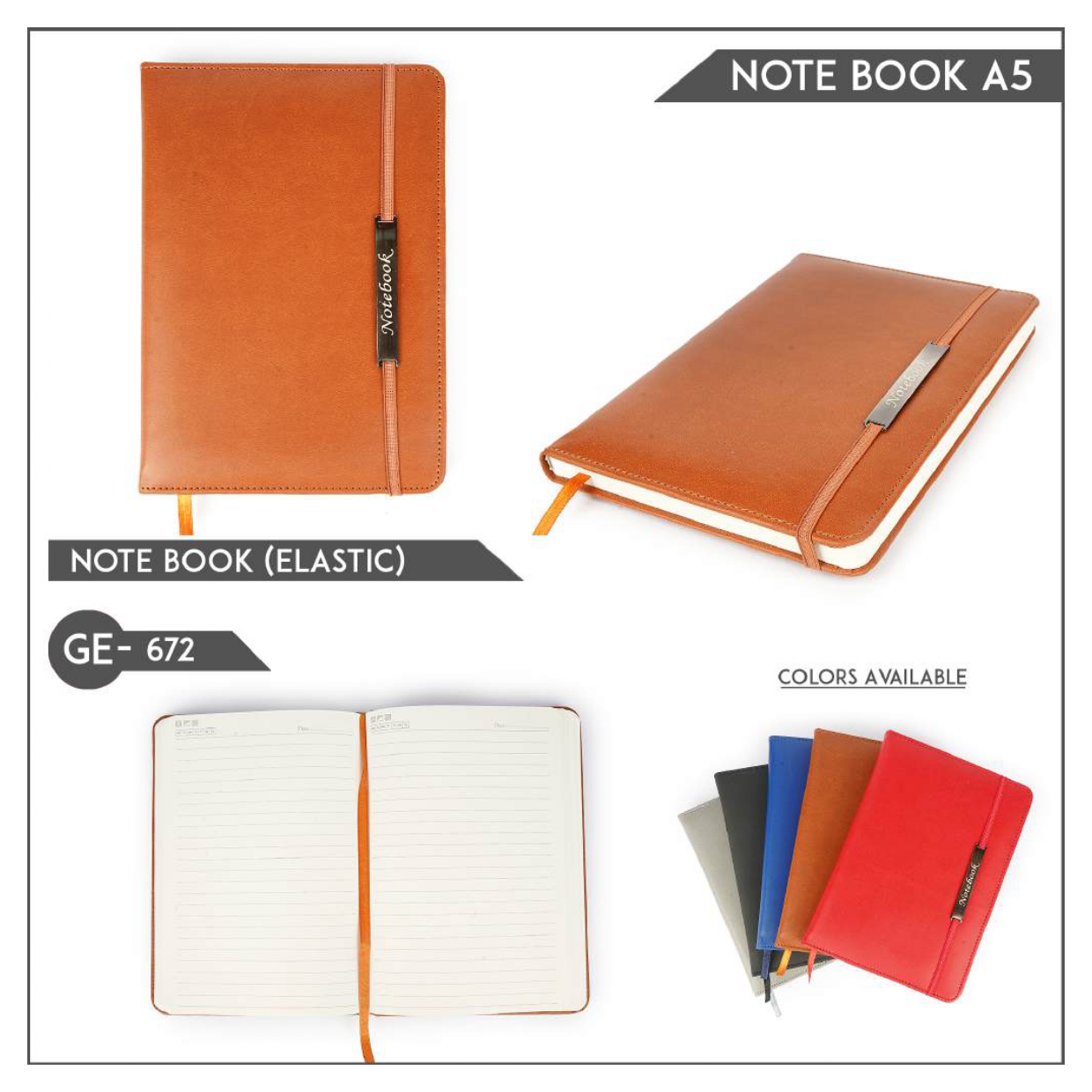 POCKET LEATHER NOTE BOOK