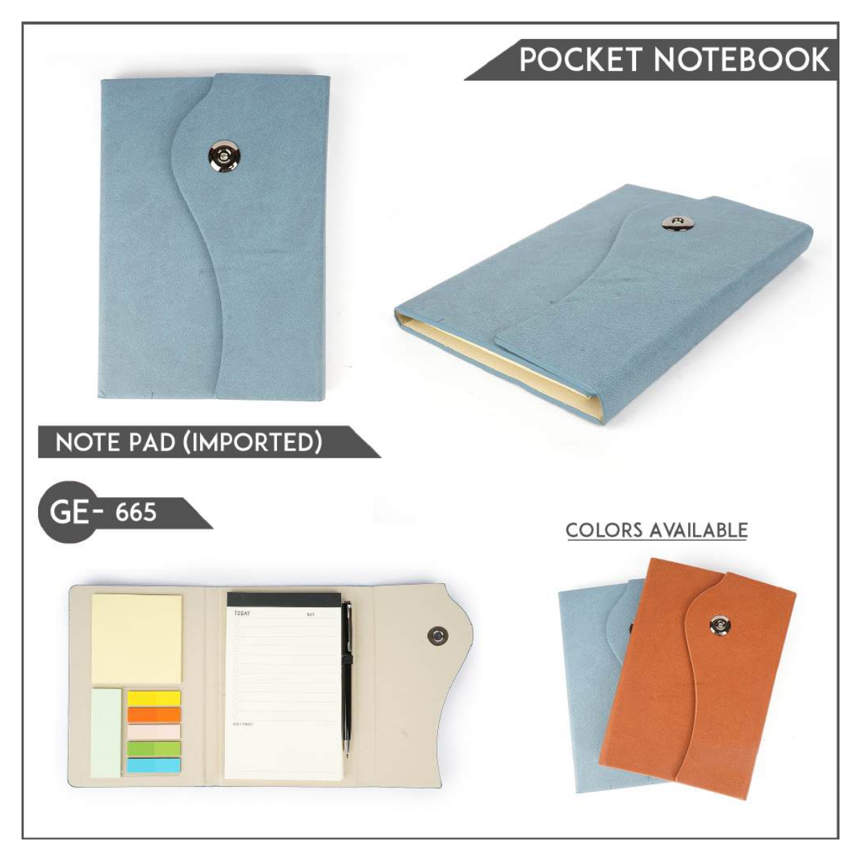 LEATHER NOTE PAD