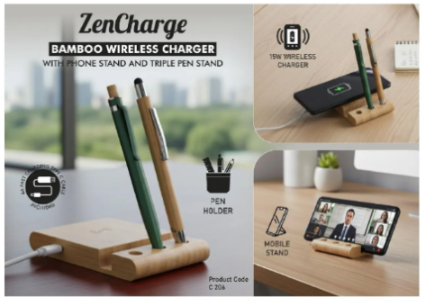 BAMBOO WIRLESS CHARGER